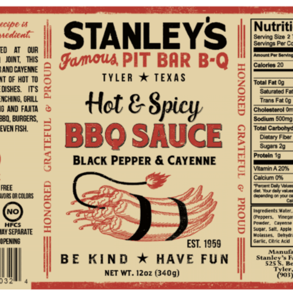 Stanley’s Famous Hot BBQ Sauce
