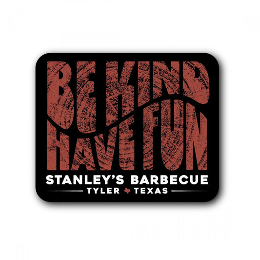 Be Kind Have Fun Retro Sticker