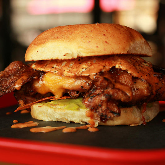 “Mother Clucker” Chicken & Candied Bacon Sandwich Kit - 4 Pack
