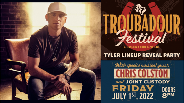 Troubador Festival : Tyler Lineup Reveal Party